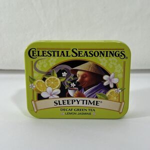 Celestial Seasonings - SLEEPYTIME  Sleepy Time - Decaf Green Tea - Cannister Tin